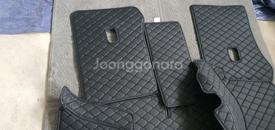 제네시스 GV80 5인승 트렁크매트.--1