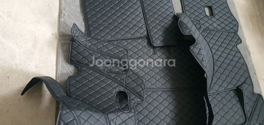 제네시스 GV80 5인승 트렁크매트.--2