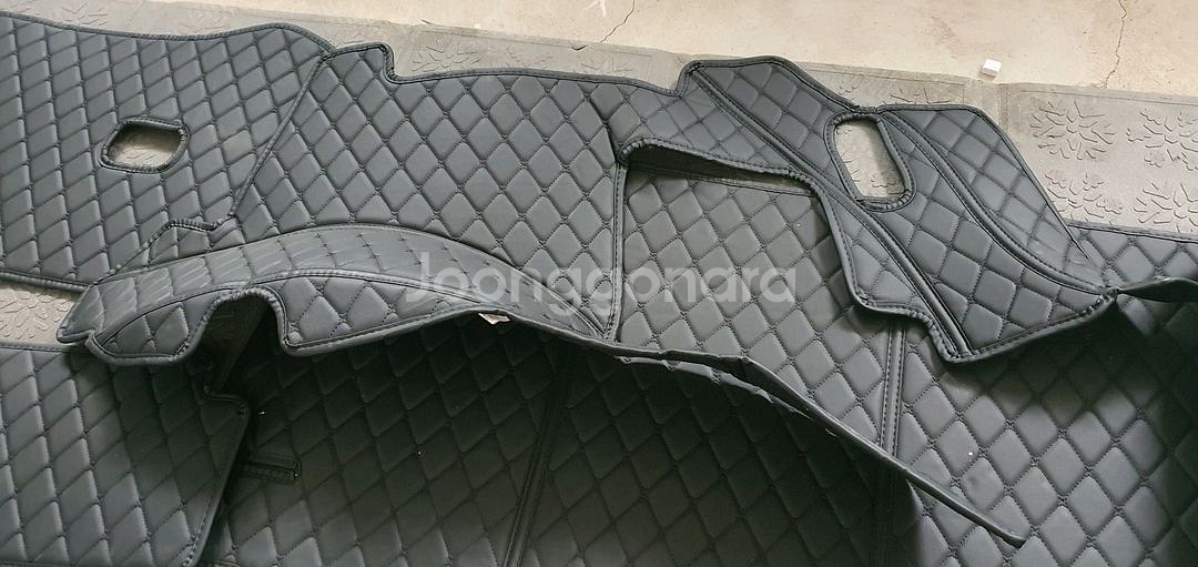 제네시스 GV80 5인승 트렁크매트.--5