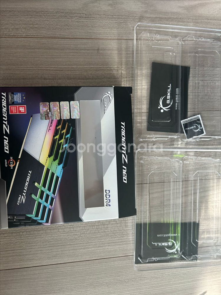[판매] 지스킬 DDR4-3600 CL18 TRIDENT Z NEO 128GB 패키지 (32GB x 4)--1
