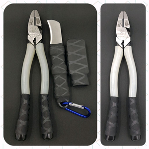 강선용펜치 뺀찌깡 전공칼 칼집세트 크레인펜치 하이스강칼