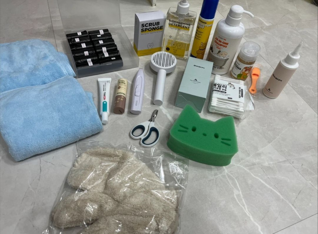 반려동물 용품 새거 (일괄) 이미지