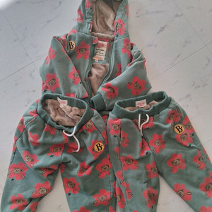 베베드피노 카멜리아베어 퍼 110사이즈세트 외 100사이즈하의