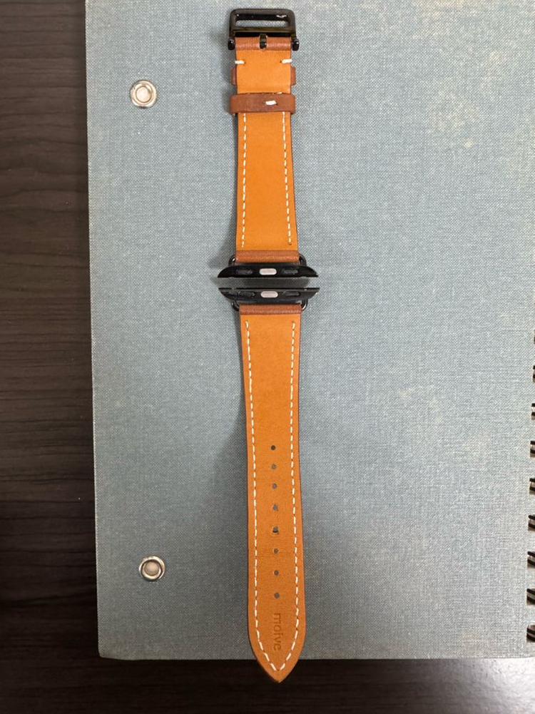 모이브 애플워치 (10,9,8,7,6,SE) 가죽 스트랩--1