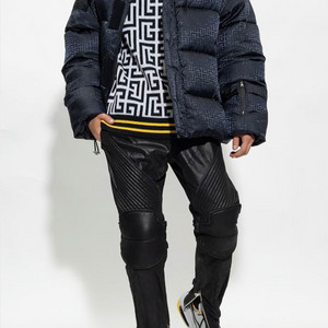 발망 자카드 모노그램 퀼팅 패딩 점퍼 다운자켓 23시즌 이미지