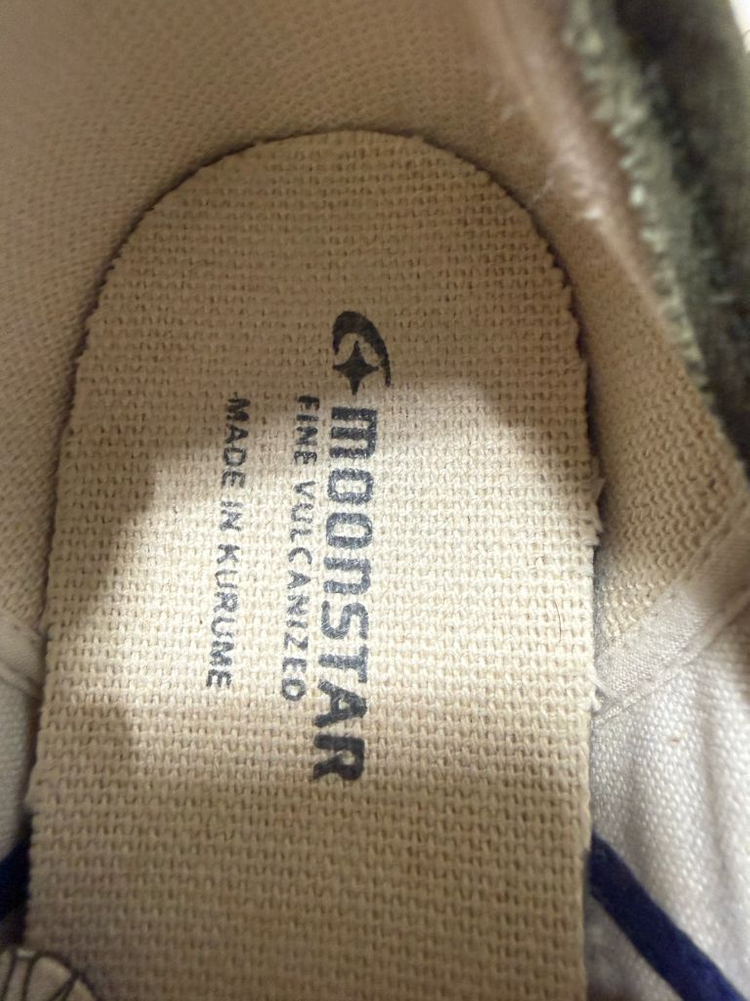 문스타 파인 벌커나이즈 스니커즈 올리브색--1