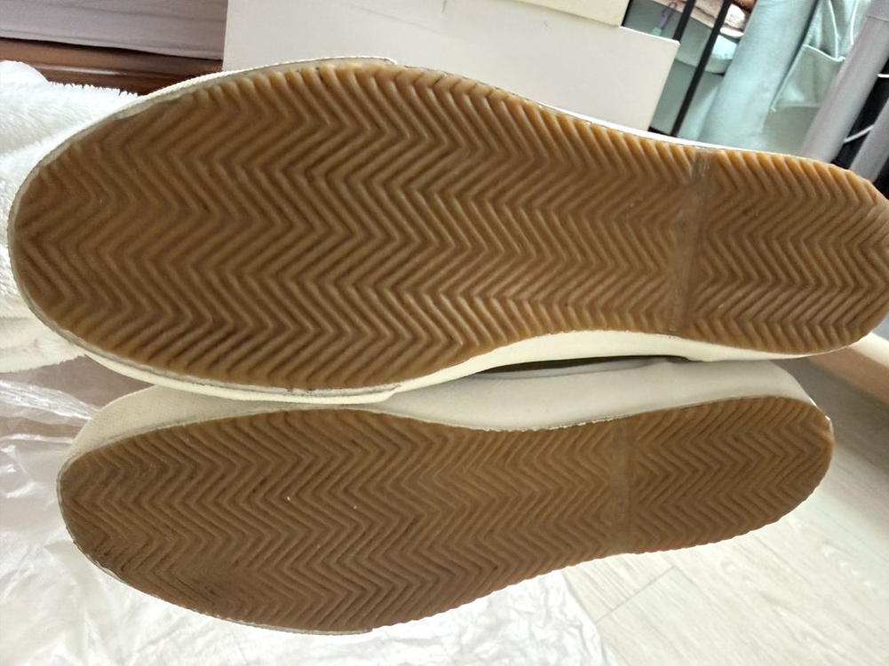 문스타 파인 벌커나이즈 스니커즈 올리브색--2