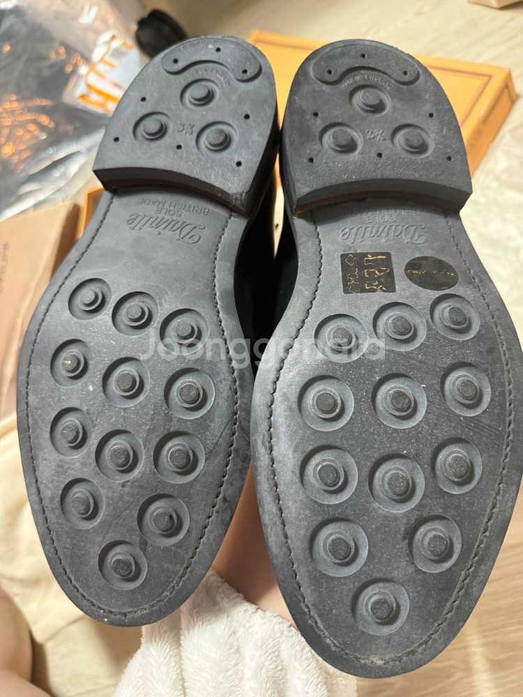 Barker England 남성 더비슈즈 6사이즈 250--2