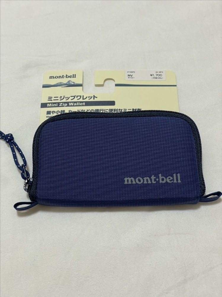 새제품 몽벨 카드 지갑, 지퍼 월렛, 미니 지퍼 월렛--3
