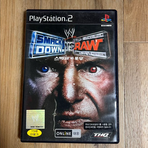 PS2 스맥다운 vs 로우 이미지