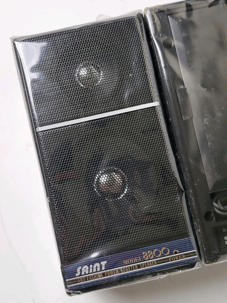 레트로 스피커 saint DS-AMP 8800 POWER booster SPEAKER 이미지