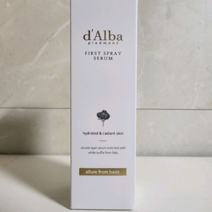 [새상품]달바 화이트 트러플 퍼스트 스프레이 세럼(달바 미스트) 판매합니다 이미지