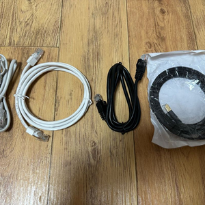 미사용 인터넷 랜선 개당 싸게 팝니다