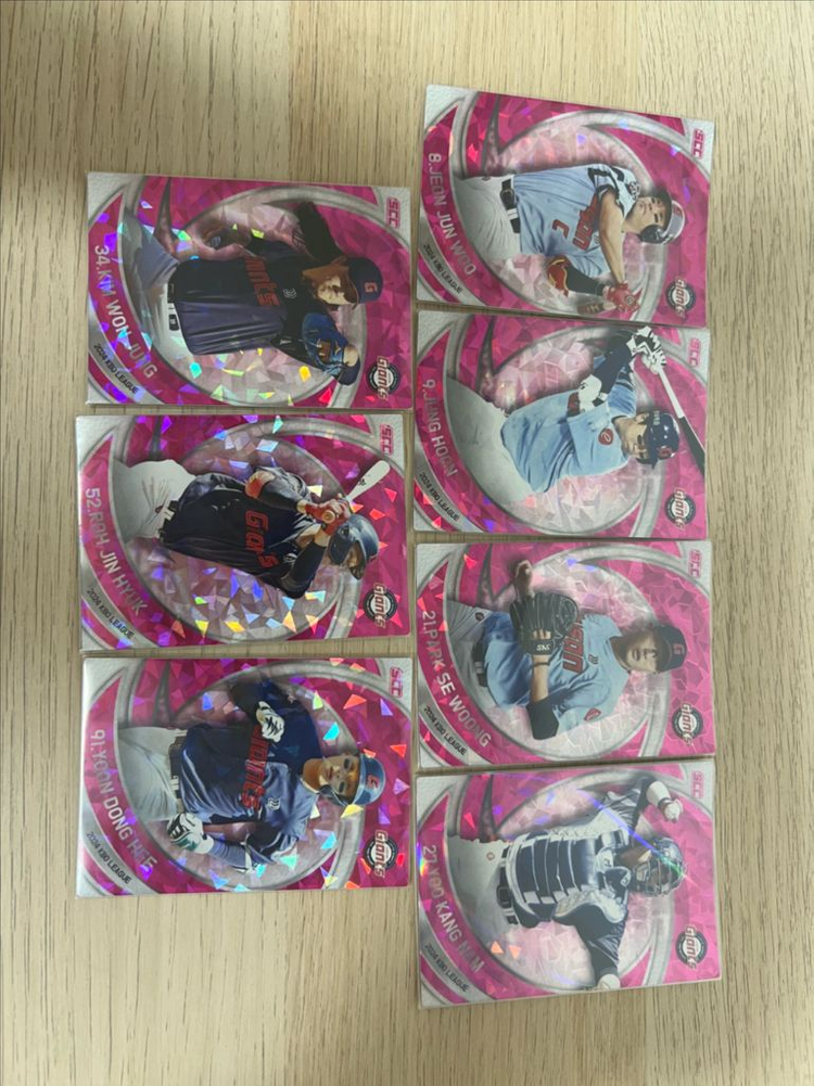 2024 KBO 리그 롯데 야구 선수 카드 일괄 + KBO 바인더북--1