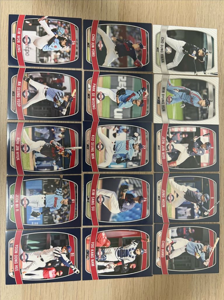 2024 KBO 리그 롯데 야구 선수 카드 일괄 + KBO 바인더북--5