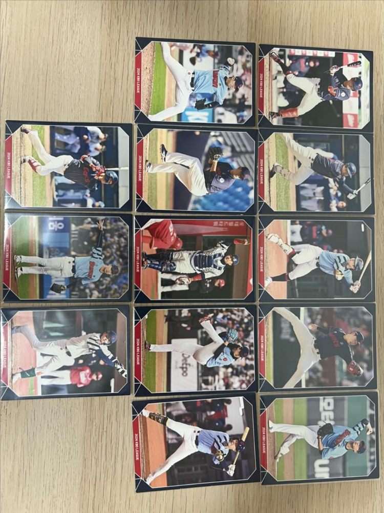 2024 KBO 리그 롯데 야구 선수 카드 일괄 + KBO 바인더북--6