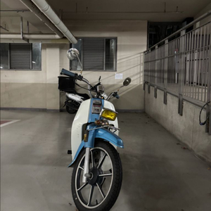 94년식 씨티100 커스텀 오토바이 이미지