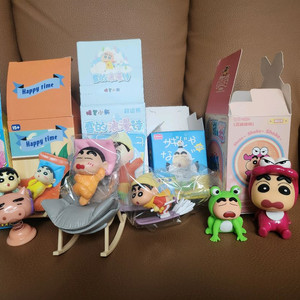 미니 짱구 피규어 5종 새상품