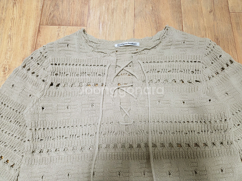 더오픈프로덕트(TheOpen Product) 포인텔 코튼니트 프리사이즈--3