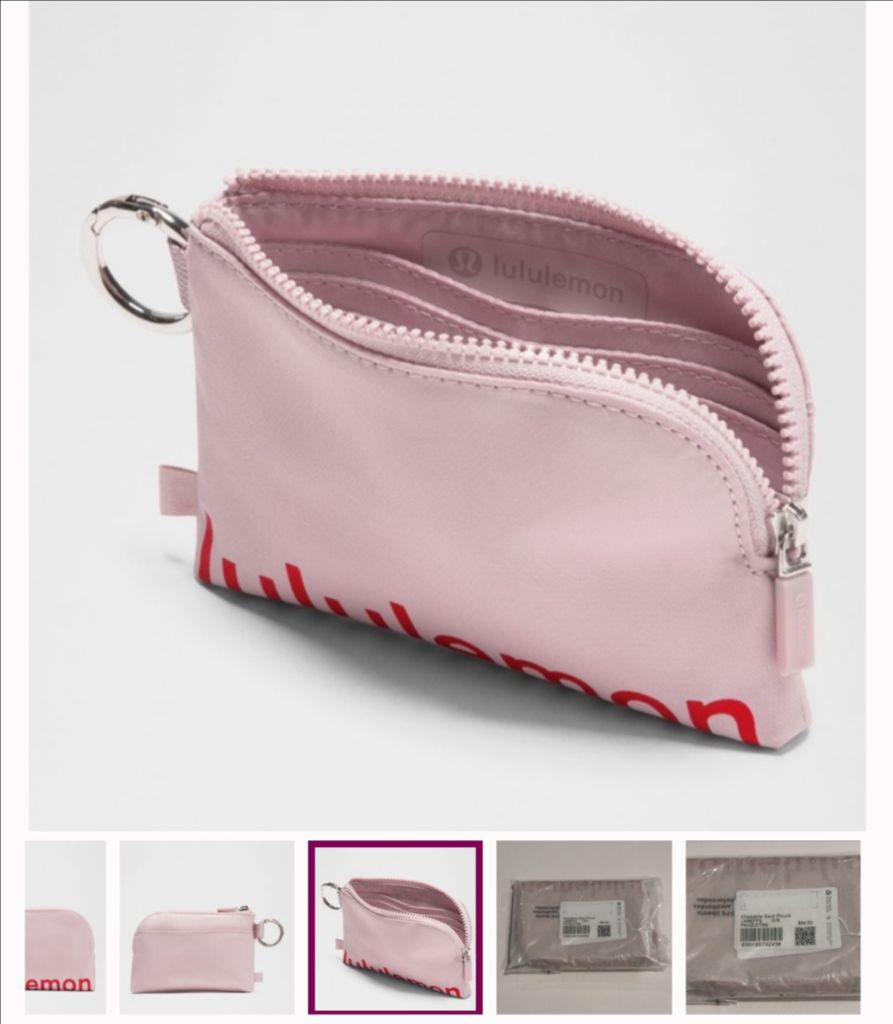 룰루레몬 클리퍼블 카드 파우치 | 중고나라 - 안심되는 중고거래, image size:893x1024
