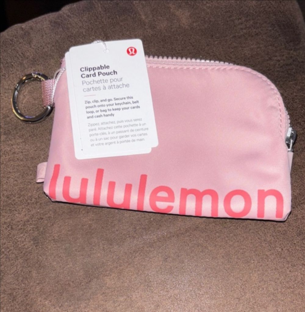 룰루레몬 클리퍼블 카드 파우치 | 중고나라 - 안심되는 중고거래, image size:1000x1024