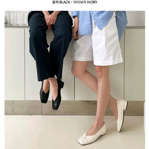 여.250-255) 사뿐 여성 구두 (미사용) / 면접 사무 여성 플랫슈즈