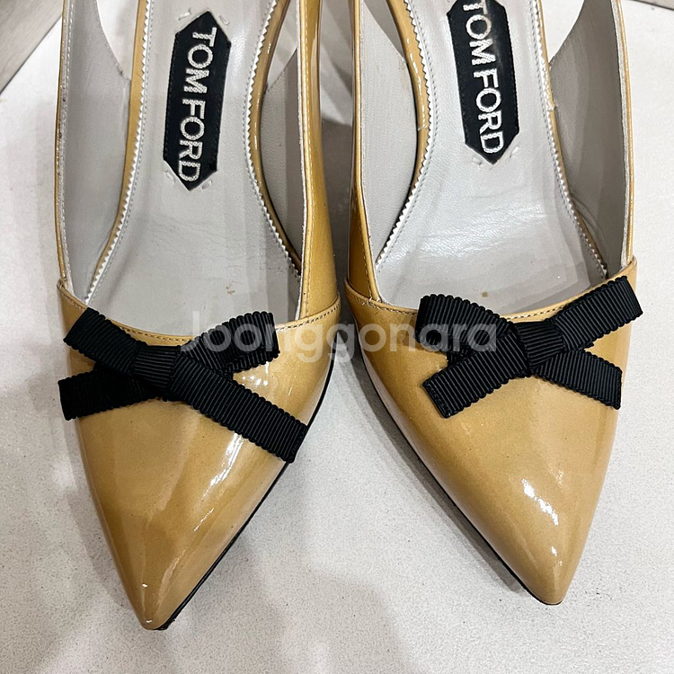 [35.5(225)] 톰포드 슬링백 힐 베이지--3