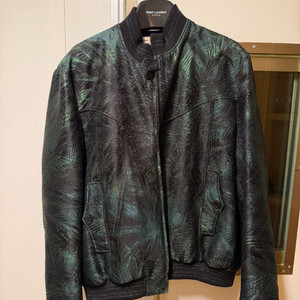 [정품] 생로랑 팜 트리 자카드 테디 자켓 (100사이즈)