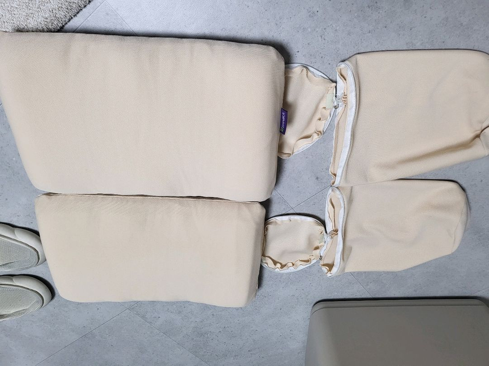 캠핑 메모리폼 베개 여행베게--3