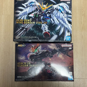 MGSD 윙건담 제로 EW + 발바토스 세트