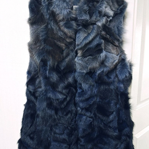 천연모피 퍼베스트 55.66 새상품