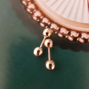 18k 할로우 볼 피어싱