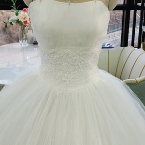 쉬폰 맑은비즈웨딩드레스