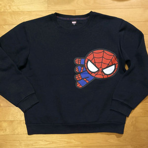 마블 스파이더맨 맨투맨 XL