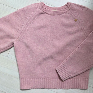 렉토 멜란지 핑크 니트 팝니다.