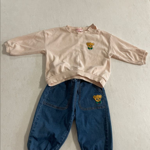 베베드피노 상하복 (상의100 하의90 일괄)