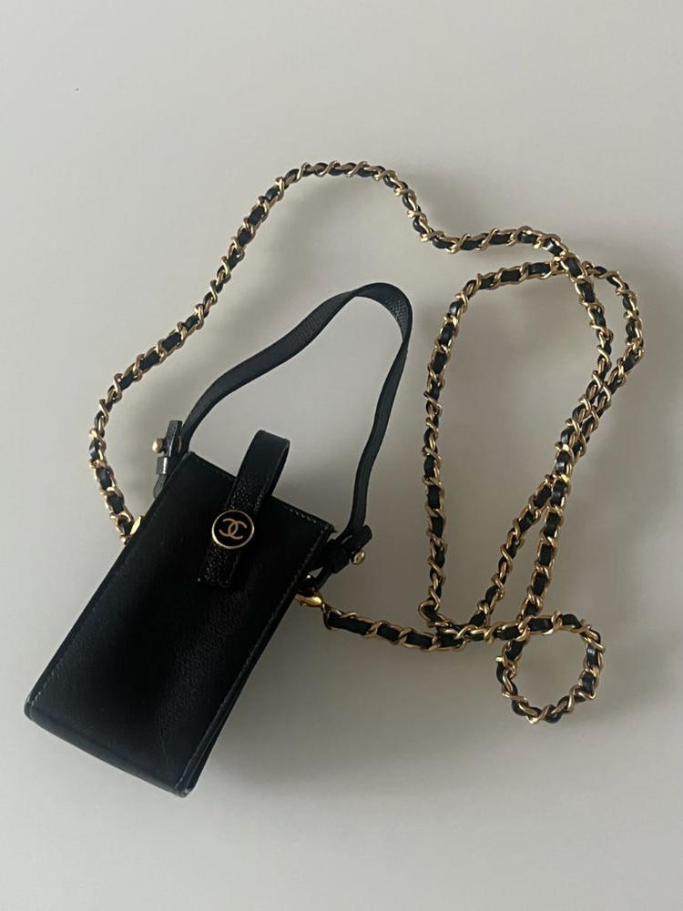 샤넬빈티지 미니폰홀더백--1