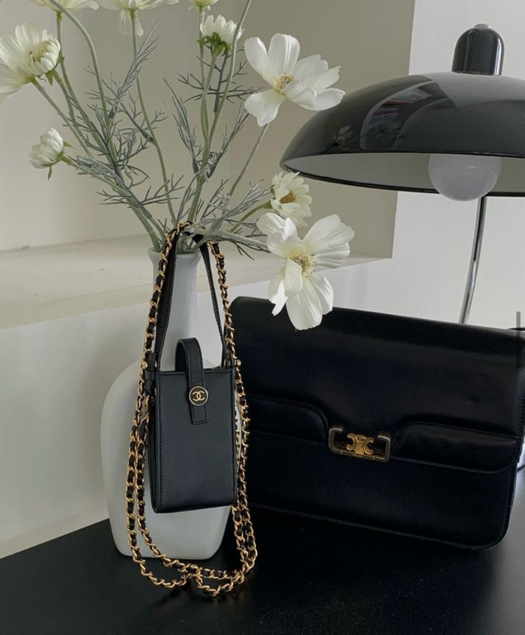 샤넬빈티지 미니폰홀더백--5