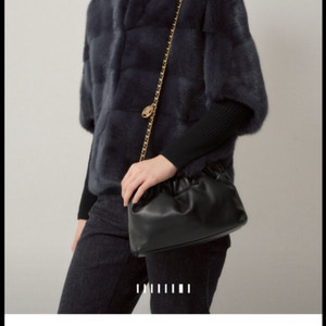 랑방 레더 체인 백