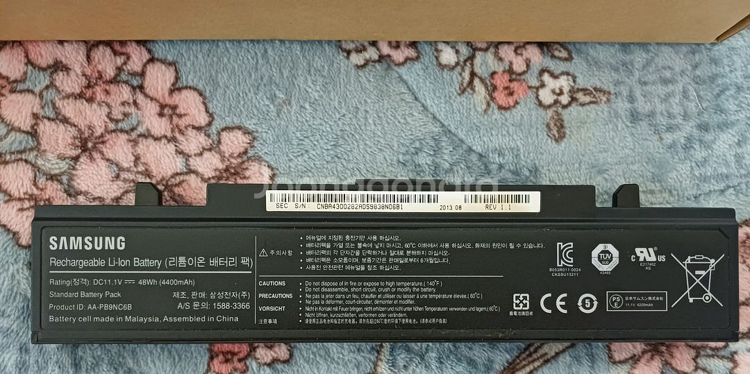 삼성-노트북 배터리(SA-R580) 새거 판매합니다--3