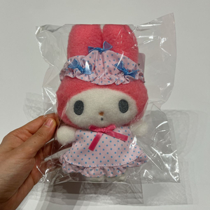 산리오 나카지마 나이트캡 파자마 마스코트 인형 키링 마이멜로디