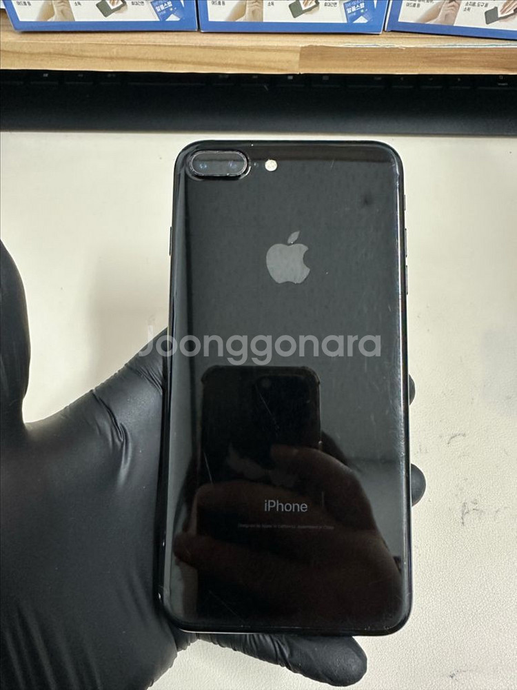 아이폰7플러스 128G 제트블랙 A급!--1