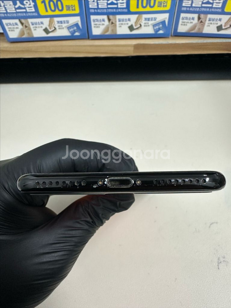 아이폰7플러스 128G 제트블랙 A급!--3
