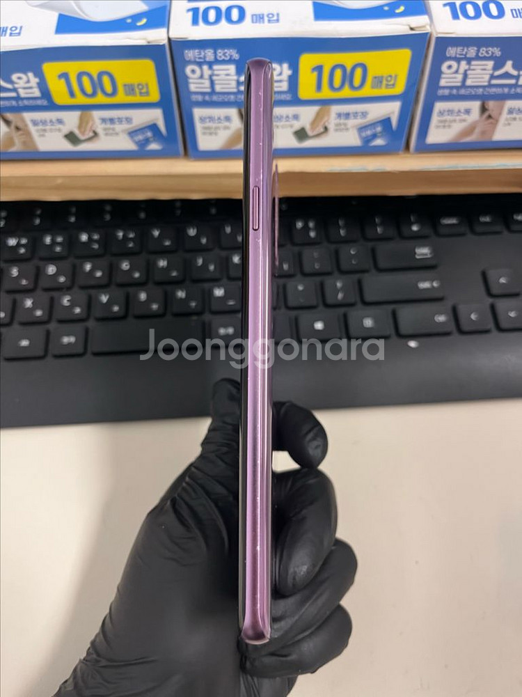 갤럭시S9플러스 64G 퍼플 S급!--4
