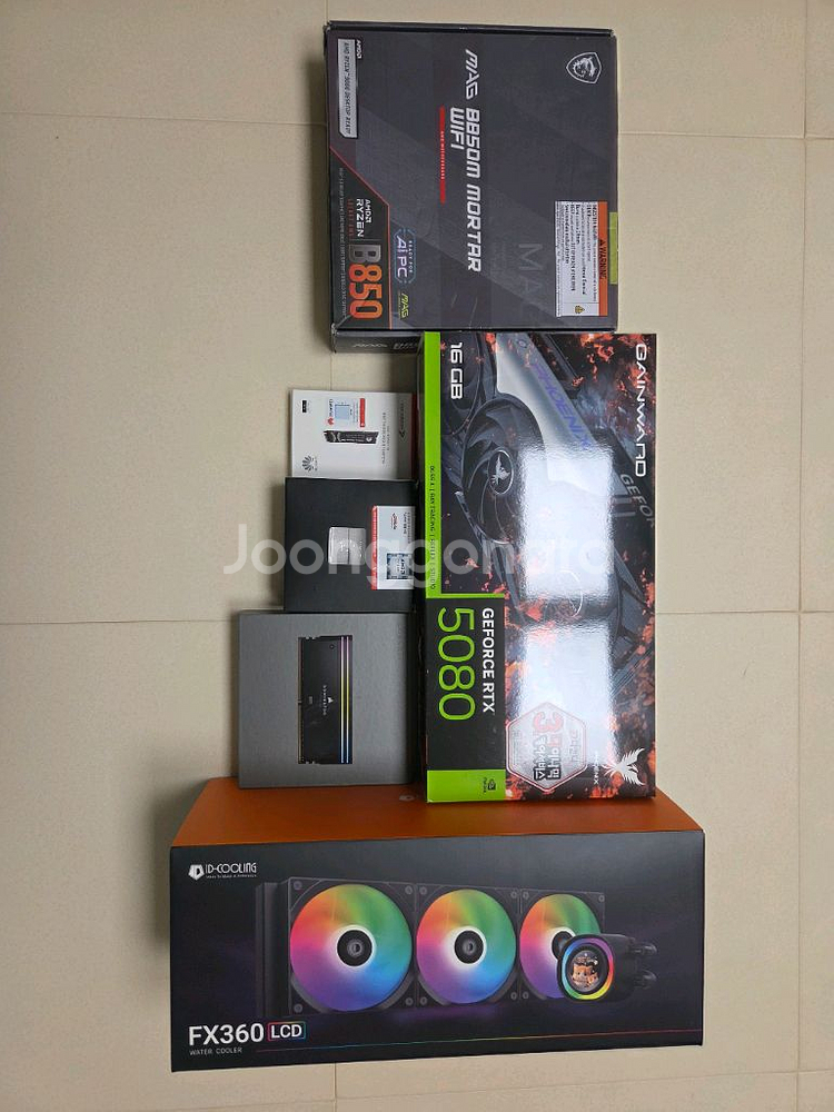 9800x3d, b850m wifi, rtx 5080 초고사양 본체--1