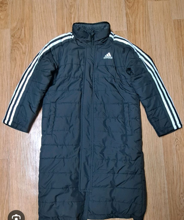 아디다스키즈 벤치파카 롱패딩 (아동120)--0