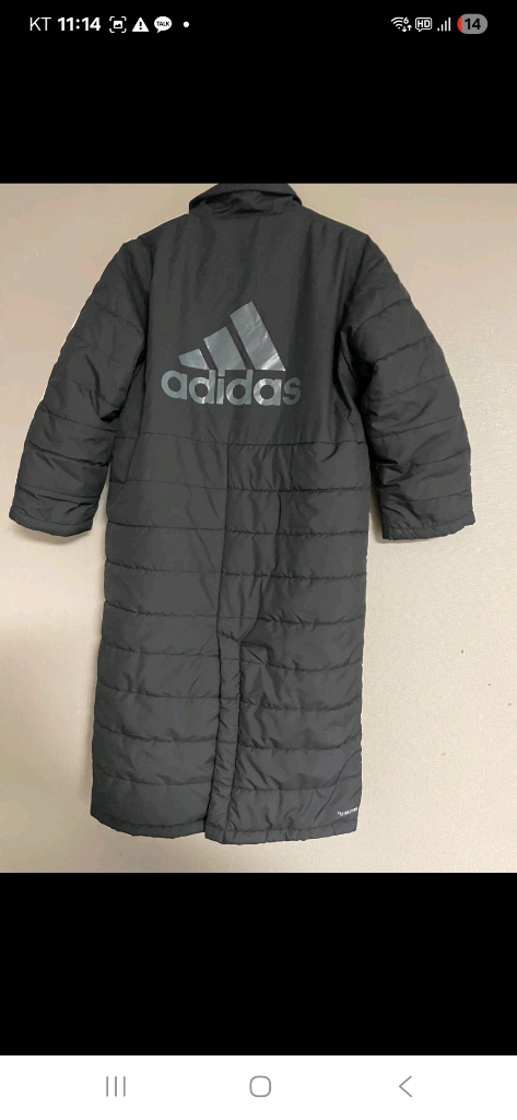 아디다스키즈 벤치파카 롱패딩 (아동120)--4