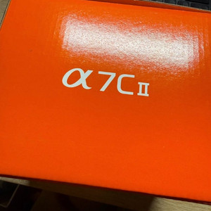 소니 A7C II 미러리스 카메라 이미지