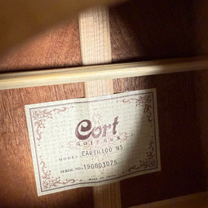 콜트 EARTH100NS 어쿠스틱 기타