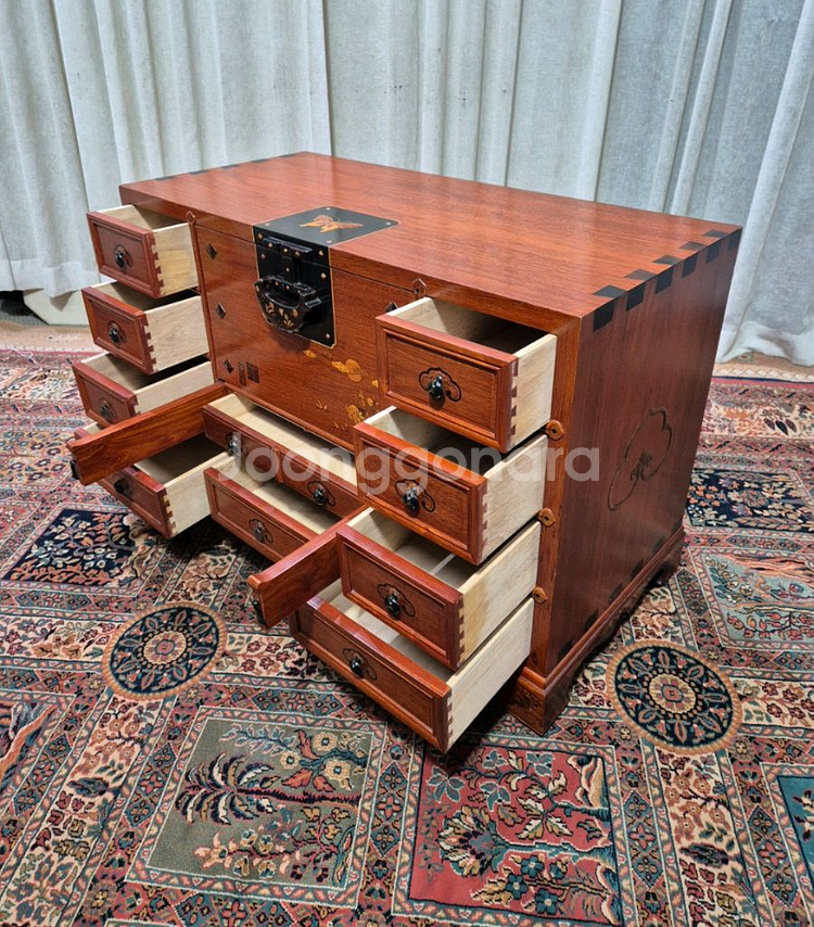 사임당가구 원목 서랍 좌탁반디지--4